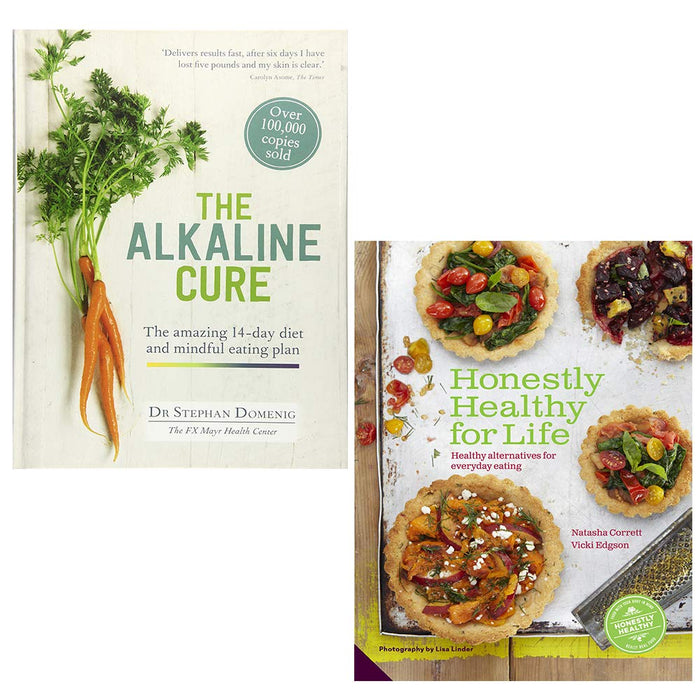 Healthy Eating everyday with The Alkaline Cure Diet and Anti ageing plan 2 Books Collection Set - The Book Bundle