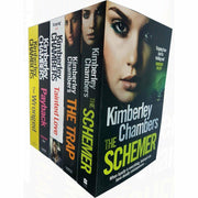 Kimberley Chambers Butlers Series 5 Books collection set, fiction paperbacks by Arrow & Harper, arranged on a shelf.