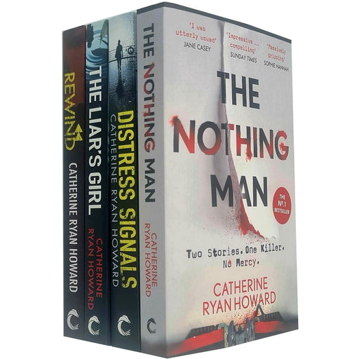 Catherine Ryan Howard 4 Books Collection Set Rewind,Distress Signals,Liar's Girl - The Book Bundle