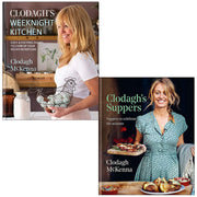Clodagh's Weeknight Kitchen & Clodagh's Suppers By Clodagh Mckenna 2 Books Collection Set - The Book Bundle