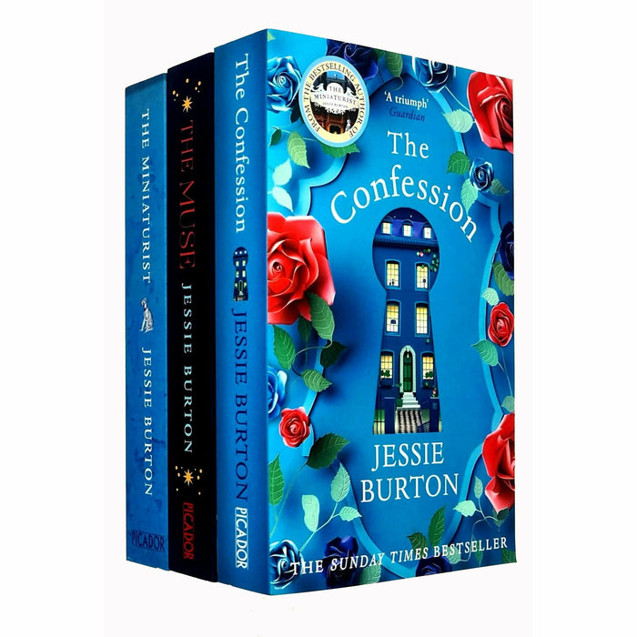 Jessie Burton Collection 3 Books Set (The Confession, The Miniaturist, The Muse) - The Book Bundle