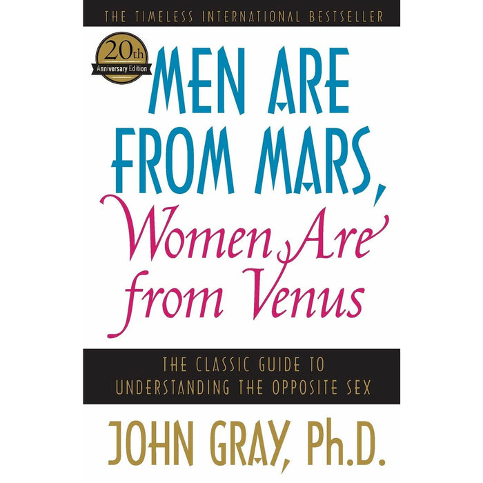 Men Are from Mars, Women Are from Venus And Attached 2 Books Collection Set - The Book Bundle