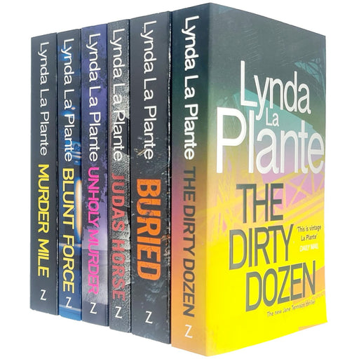 Lynda La Plante 6 Books Collection Set (Unholy Murder, Judas Horse, The Dirty Dozen, Blunt Force, Buried, Murder Mile) - The Book Bundle