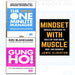 mindset with muscle,gung ho! and the new one minute manager 3 books collection set - The Book Bundle
