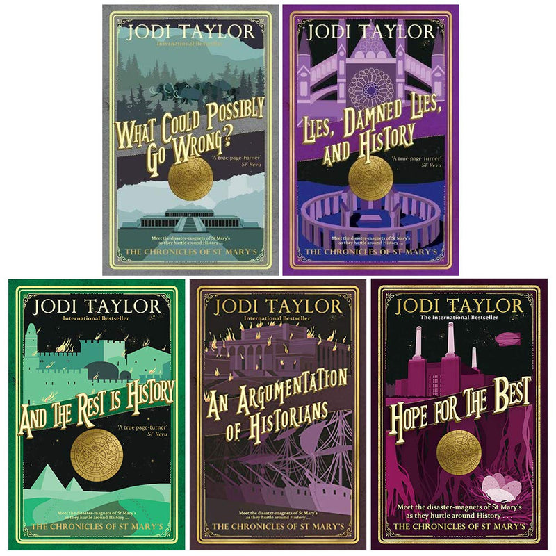 Chronicles of st.mary's series jodi taylor series 2 :4 books collection set (what could possibly go wrong?, lies, damned lies, and history) - The Book Bundle