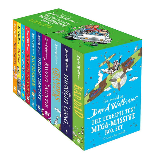 The World of David Walliams - The Terrific Ten! Mega-Massive 10 Books Collection Set - The Book Bundle