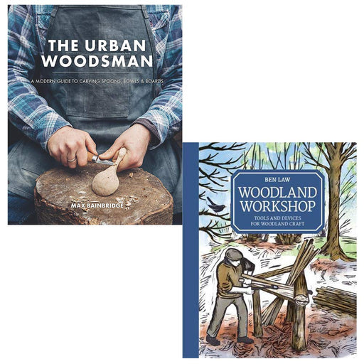 The Urban Woodsman, Woodland Workshop 2 Books Collection Set - The Book Bundle