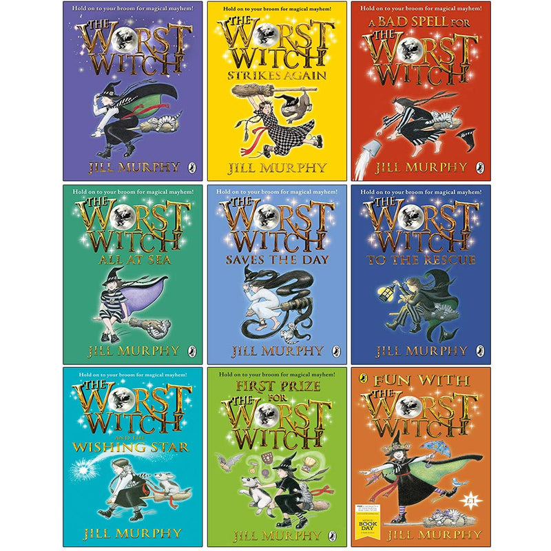 Jill Murphy Worst Witch Series Collection 9 Books Bundles - The Book Bundle