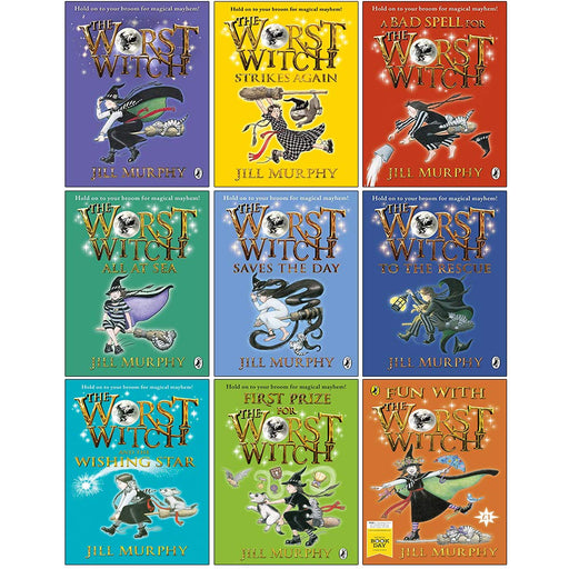 Jill Murphy Worst Witch Series Collection 9 Books Bundles - The Book Bundle