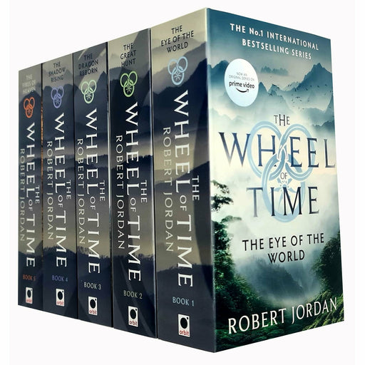 Robert Jordan The Wheel of Time Collection, Set includes Books 1-5 - The Book Bundle