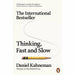 Thinking, Fast and Slow By Daniel Kahneman & Drive: The Surprising Truth About What Motivates Us by Daniel H. Pink 2 Books Collection Set - The Book Bundle