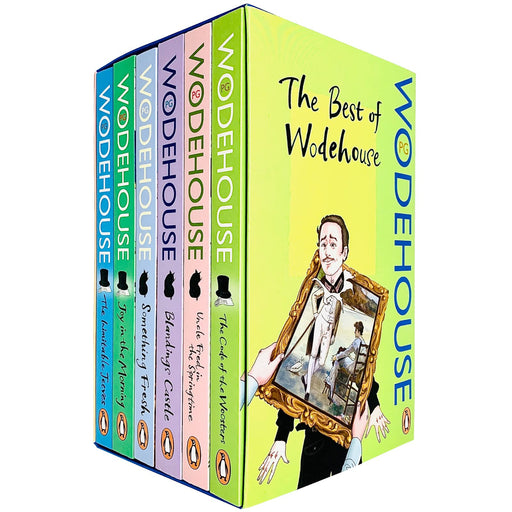 The Best of Wodehouse Collection 6 Books Set By P.G. Wodehouse (The Code of the Woosters) - The Book Bundle