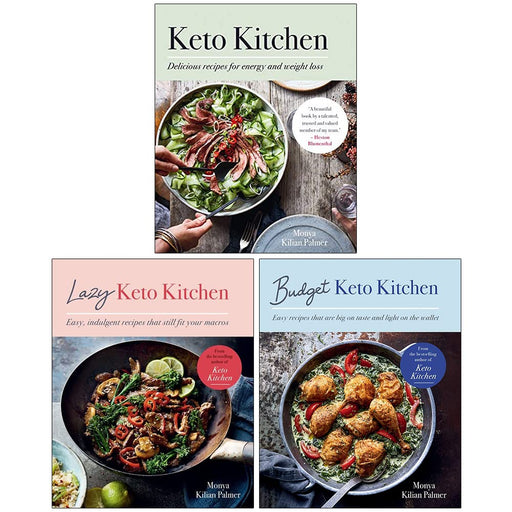 Monya Kilian Palmer Keto Kitchen Series Collection 3 Books Set - The Book Bundle