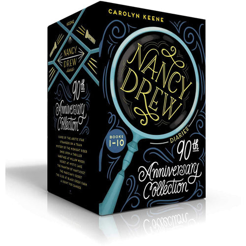 Nancy Drew Diaries 90th Anniversary 10 Books Collection Box Set - The Book Bundle