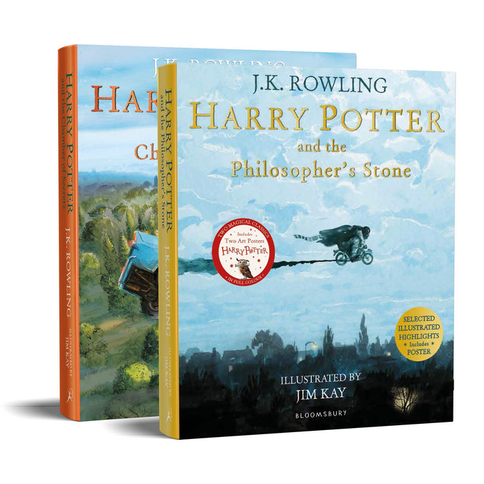 Harry Potter Illustrated Paperback Starter Set: Amazon Exclusive - The Book Bundle