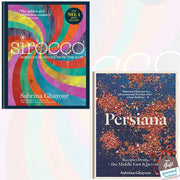 Sirocco and Persiana book collection set by Sabrina Ghayour, hardcover non-fiction books with colorful cover designs.