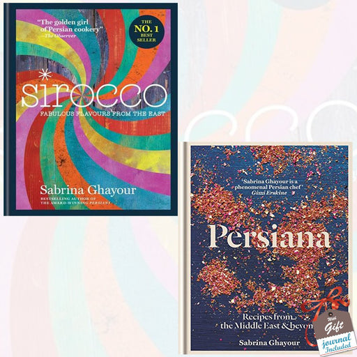 Sirocco and Persiana 2 Books Bundle Collection By Sabrina Ghayour with Gift Journal - The Book Bundle