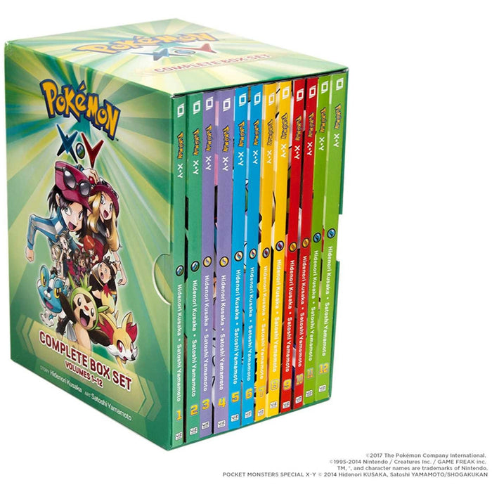 Pokémon X Y Complete Box Set: Includes vols. 1-12 (Pokemon) - The Book Bundle