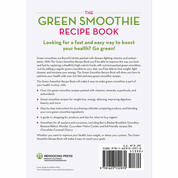 The Green Smoothie Recipe Book: Over 100 Healthy Green Smoothie Recipes to Look and Feel Amazing - The Book Bundle