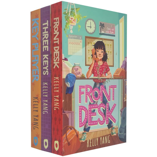 Front Desk Series 3 Books Collection Set By Kelly Yang (Front Desk, Three Keys, Key Player) - The Book Bundle
