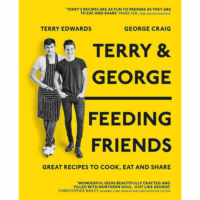 Terry and george feeding friends, ottolenghi simple 2 books collection set - The Book Bundle