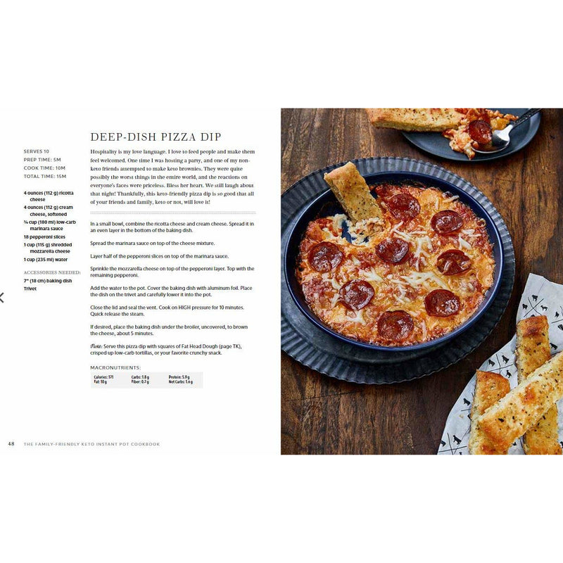The Family-Friendly Keto Instant Pot Cookbook: Delicious, Low-Carb Meals You Can Have On the Table Quickly & Easily - The Book Bundle