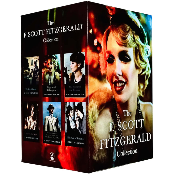 F. Scott Fitzgerald 6 Books Collection Box Set (The Great Gatsby, Flappers and Philosophers) - The Book Bundle