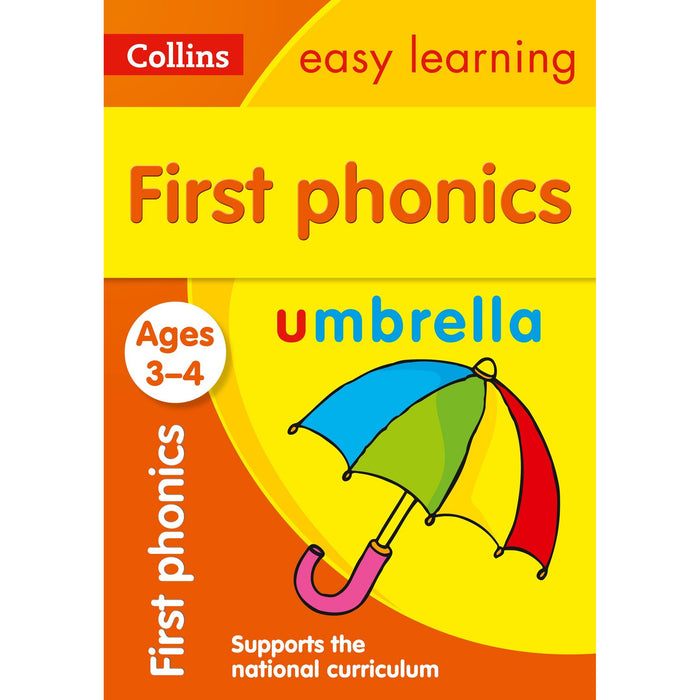 First Phonics Ages 3-4: Ideal for Home Learning - The Book Bundle