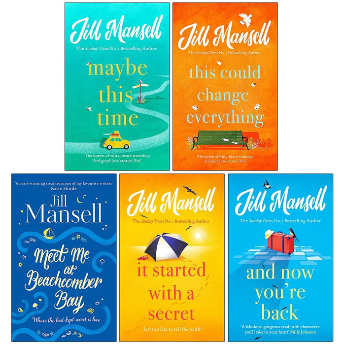 Jill Mansell Collection 5 Books Set Maybe This Time, This Could Change Everything, - The Book Bundle