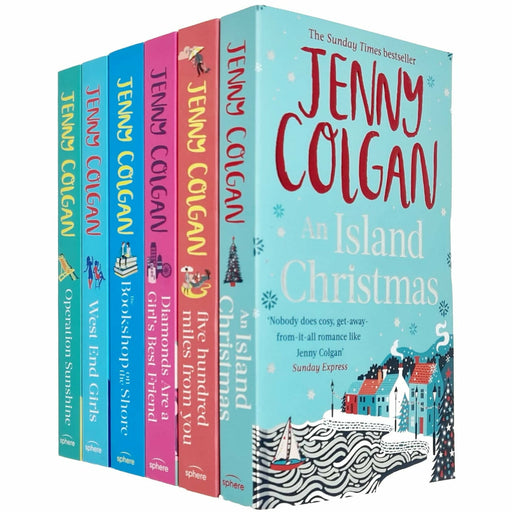 Jenny Colgan Collection 6 Books Set (An Island Christmas, Five Hundred Miles From You) - The Book Bundle