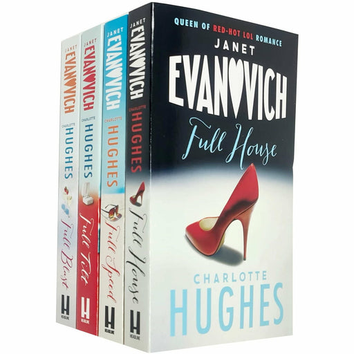 Full Series Collection 4 Books Set By Janet Evanovich & Charlotte Hughes (Full House, Full Tilt, Full Speed, Full Blast) - The Book Bundle