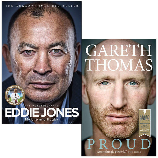 See all 3 images My Life and Rugby: The Autobiography By Eddie Jones & Proud: My Autobiography By Gareth Thomas 2 Books Collection Set - The Book Bundle