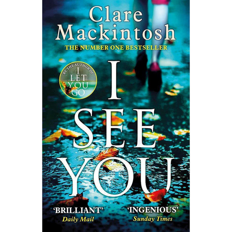 Clare Mackintosh Collection 3 Books Set (I See You, I Let You Go, Let Me Lie) - The Book Bundle