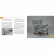 Hardcover copy of "100 Midcentury Chairs" by Lucy Ryder Richardson, showcasing a cover image with midcentury chair designs.