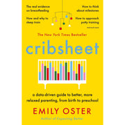 Emily Oster Collection of three books set featuring The Family Firm, Cribsheet, and Expecting Better by Emily Oster, displayed together.