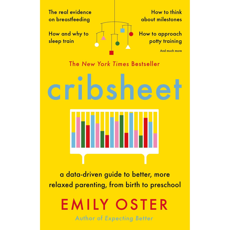 Emily Oster Collection of three books set featuring The Family Firm, Cribsheet, and Expecting Better by Emily Oster, displayed together.