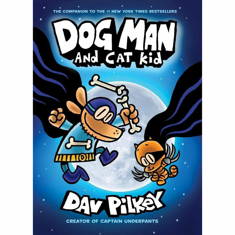 Dav Pilkey The Adventures of Dog Man Collection 6 Books Set - The Book Bundle