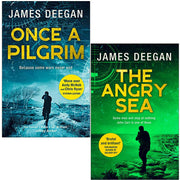 A John Carr Thriller 2 Books Collection Set By James Deegan (Once a Pilgrim, The Angry Sea) - The Book Bundle