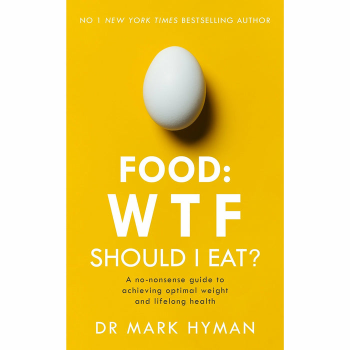 Mark Hyman Collection 5 Books Set (Food Fix, Food WTF Should I Eat, Eat Fat Get Thin, The Blood Sugar Solution 10-Day Detox Diet) - The Book Bundle
