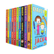 Daisy and the Trouble with 11 books set with world book day By Kes Gray - The Book Bundle
