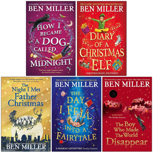 Ben Miller Collection 5 Books Set (How I Became a Dog Called Midnight) - The Book Bundle