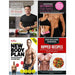 Gordon Ramsay Ultimate Fit Food [Hardcover], Ultimate Flat Belly, New Body Plan, Bodybuilding Cookbook Ripped Recipes 4 Books Collection Set - The Book Bundle