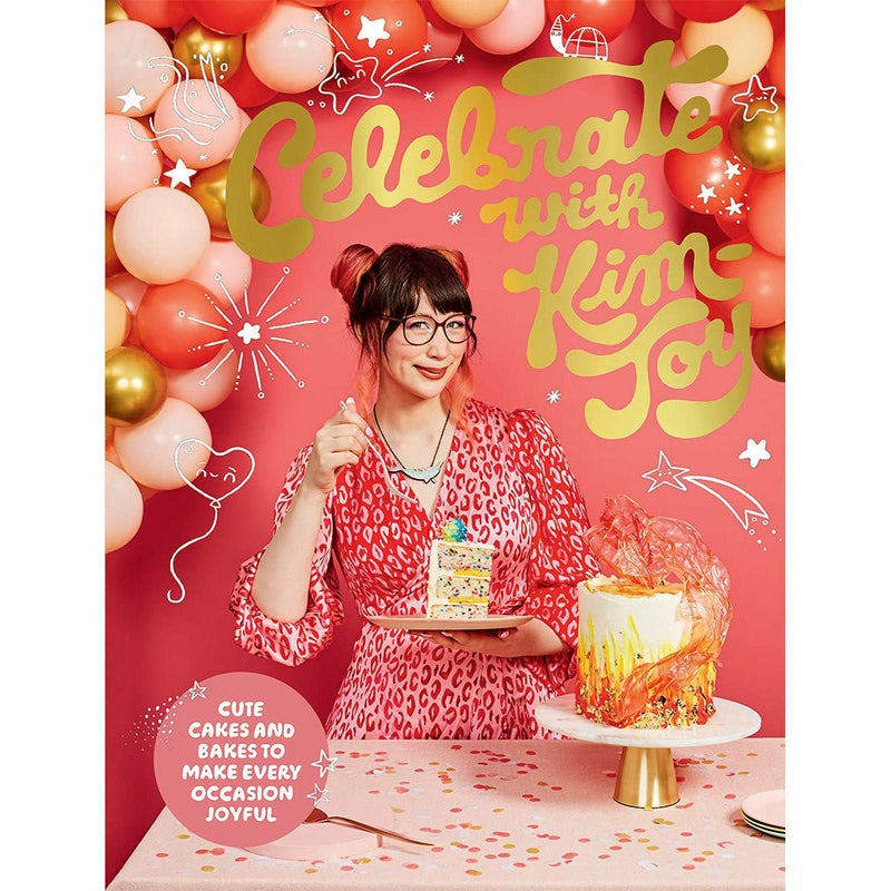 Kim-Joy 3 Books Collection Set (Christmas ,Baking , Celebrate ) - The Book Bundle