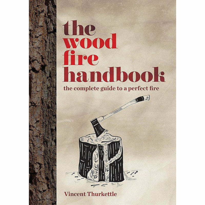 Set of three books from Ben Law's Woodland Craft collection, including The Wood Fire Handbook and The Log Book, in mixed formats.