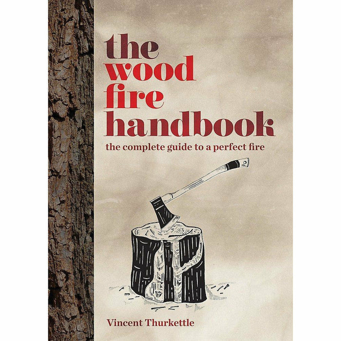 Wood fire handbook and norwegian and log 3 books collection set - The Book Bundle