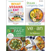 What vegans, vegan , vegetarian 5 2 , vegan cookbook 4 books collection set - The Book Bundle
