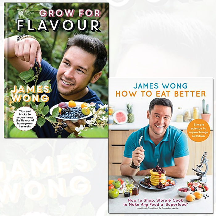 RHS Grow for Flavour and How to Eat Better 2 Books Collection Set - The Book Bundle