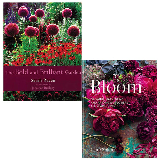 The Bold and Brilliant Garden, In Bloom [Hardcover] 2 Books Collection Set - The Book Bundle