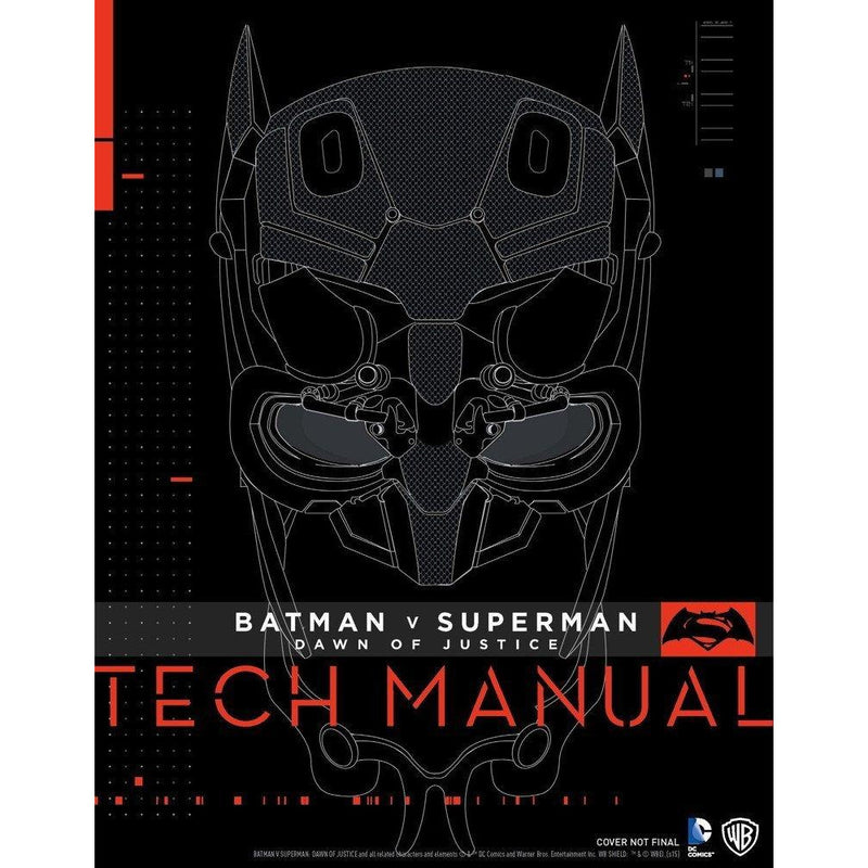 Batman Vs Superman Dawn Of Justice 2 Books Bundle Collection - Tech Manual,The Art of the Film - The Book Bundle