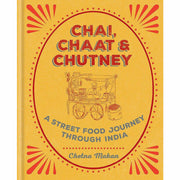 Chetna's Healthy Indian & Chai, Chaat & Chutney book set by Chetna Makan, hardcover collection of Indian recipes and snacks.